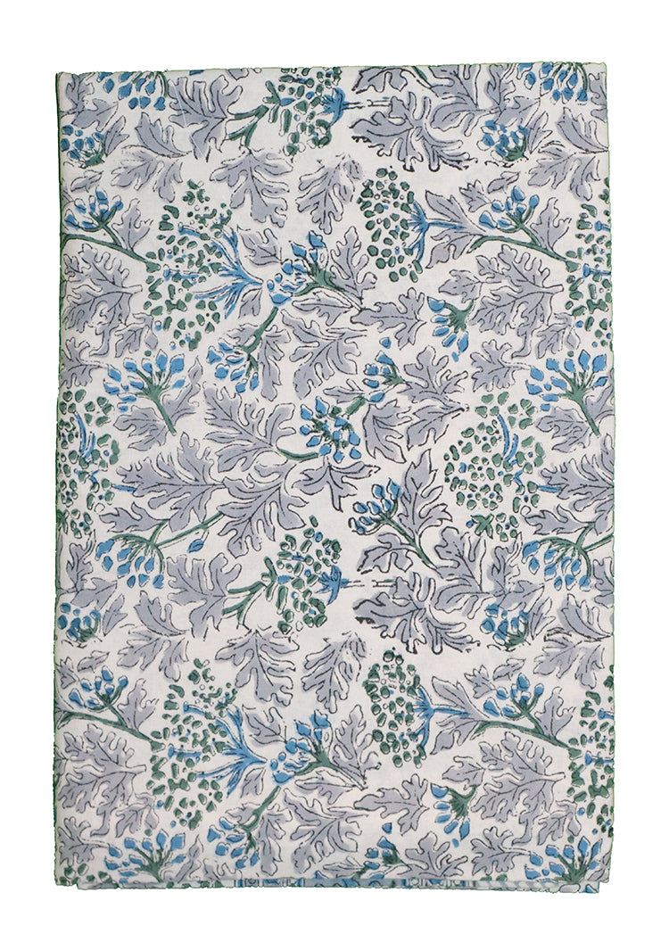 Block print tablecloth 150*220 cm cotton