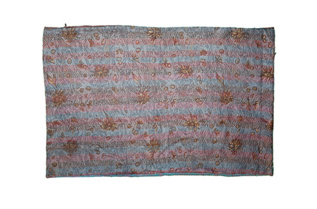 Kantha vintage silke pude 40*60 cm