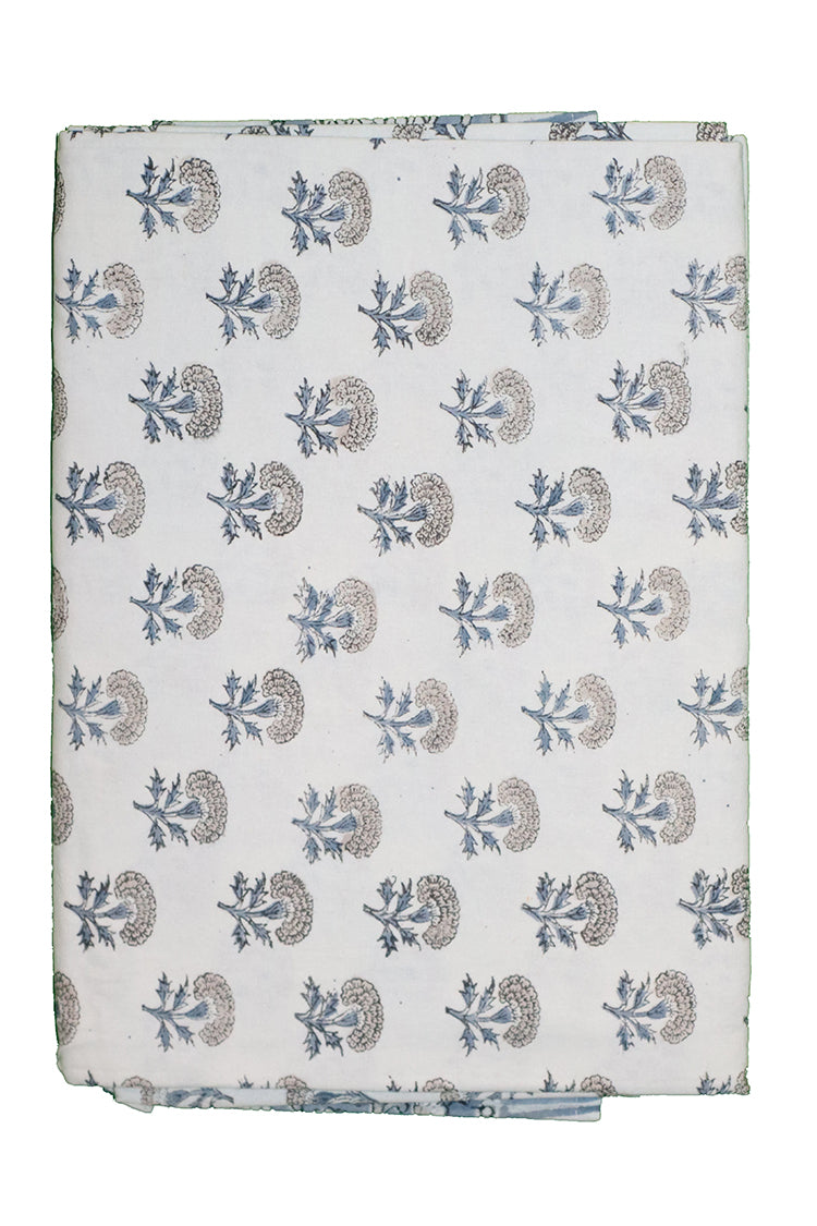 Block print tablecloth 150*220 cm cotton