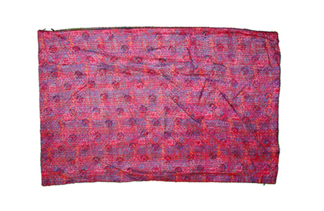 Kantha vintage silke pude 40*60 cm