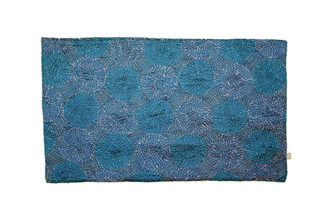 Kantha vintage silke pude 30*50 cm