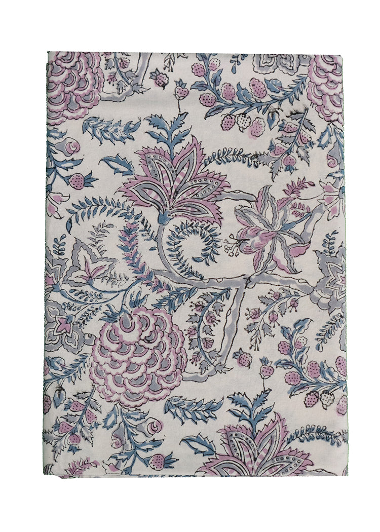 Block print tablecloth 150*220 cm cotton