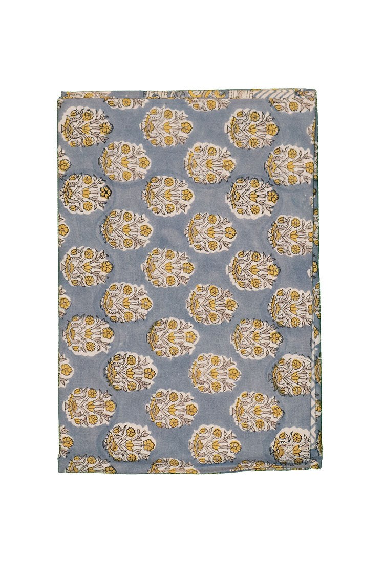 Block print tablecloth 150*220 cm cotton