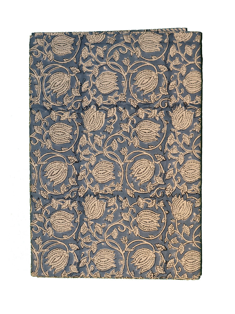 Block print tablecloth 150*220 cm cotton