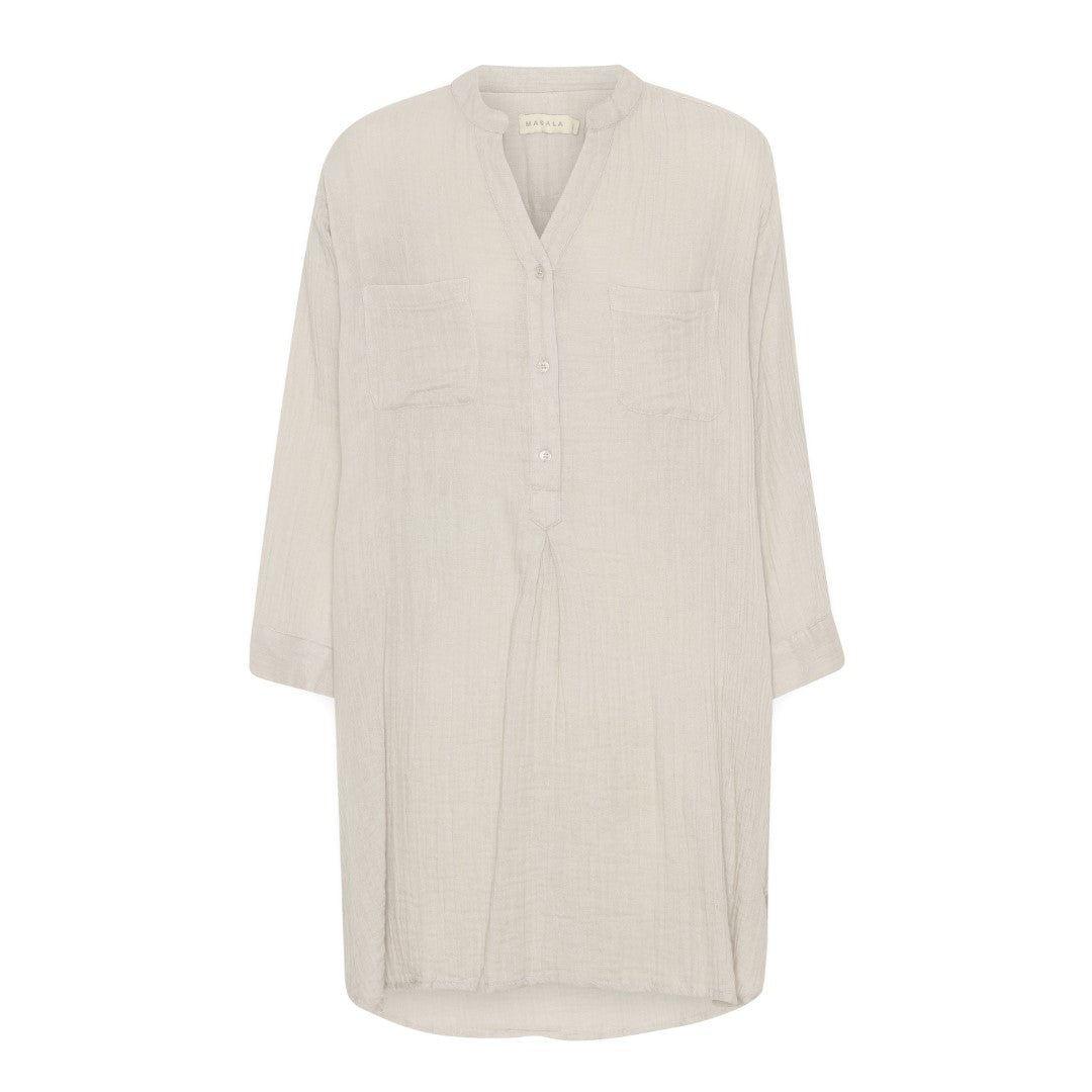 Copa shirt cotton double gauze organic