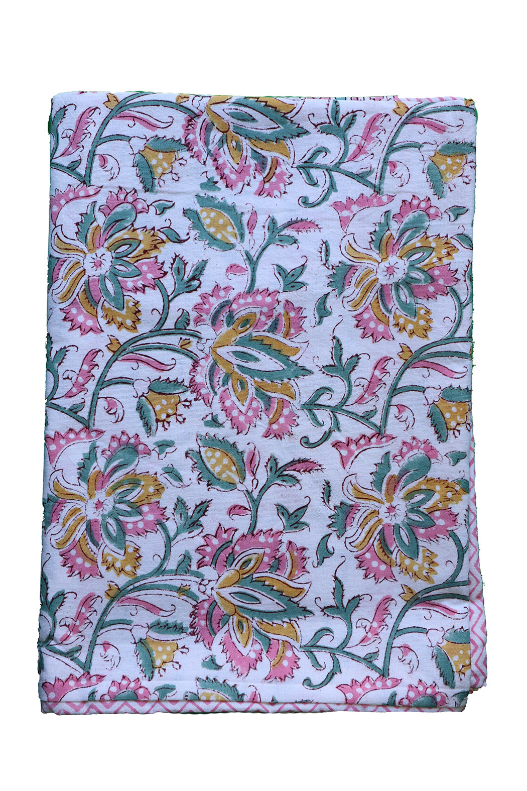 Block print tablecloth 150*220 cm cotton