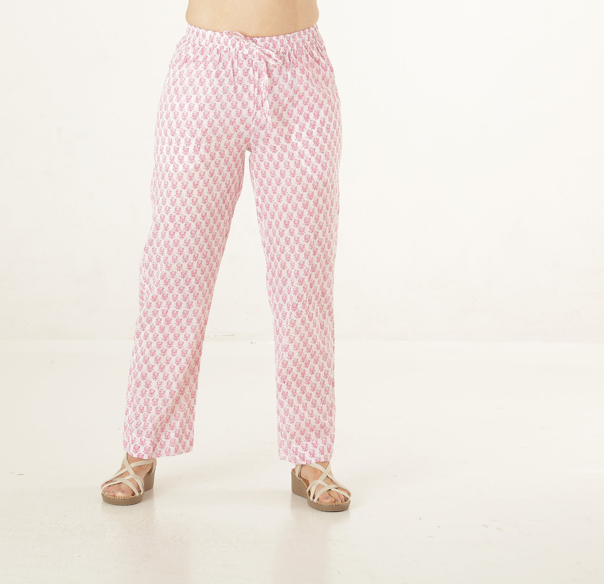 Panta pants bomuld blokprint