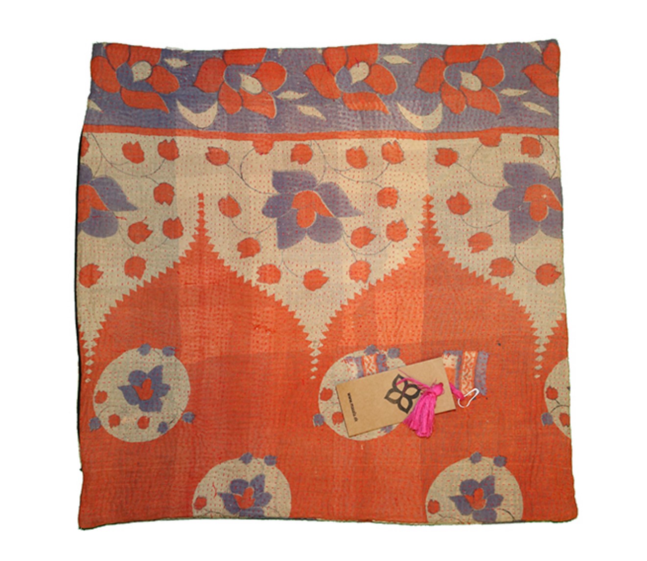 Sari vintage kantha pude 45*45 cm