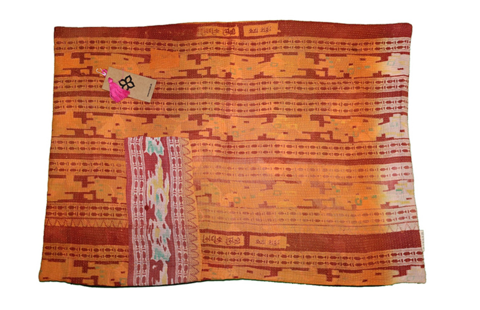 Sari vintage kantha pude 50*70 cm