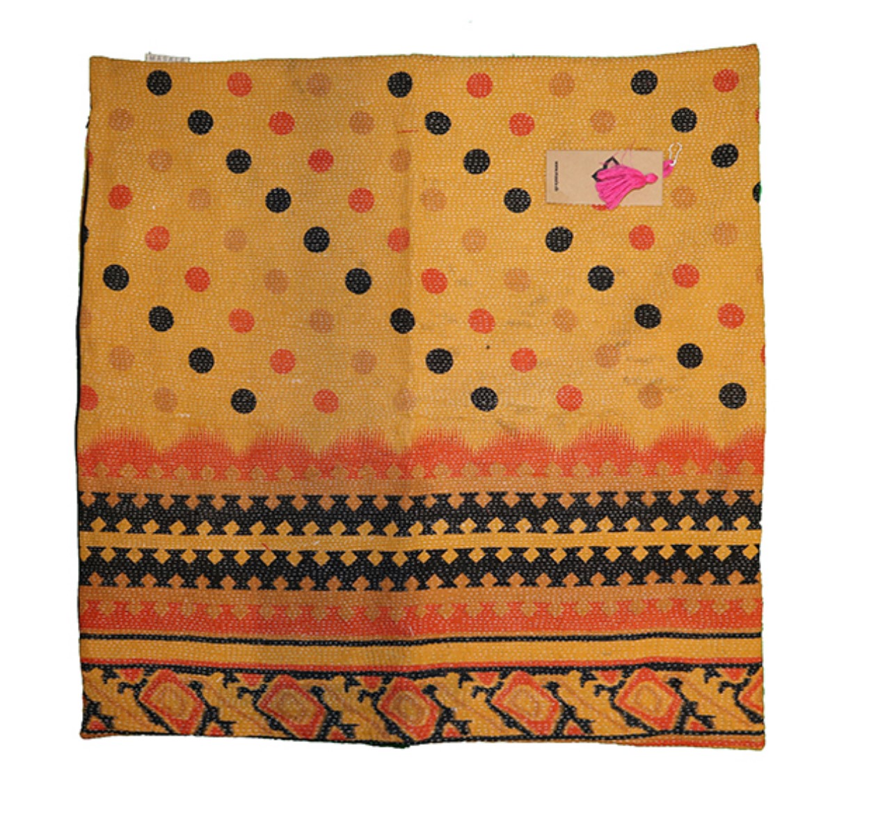 Sari Vintage Kantha Kissen 60*60 cm