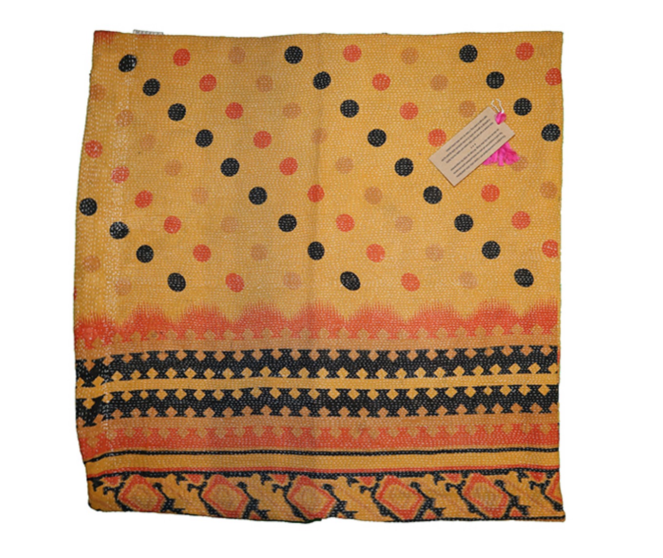 Sari Vintage Kantha Kissen 60*60 cm