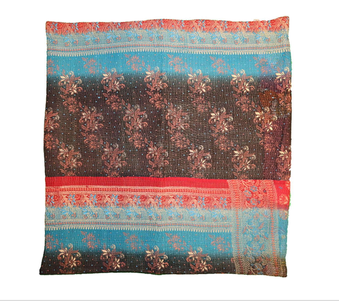 Sari vintage kantha cushion 45*45 cm