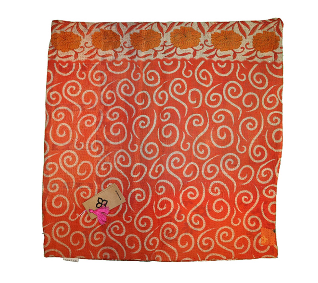 Sari vintage kantha cushion 45*45 cm