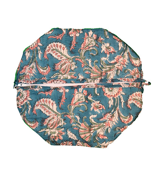 Blokprint toilettaske 25*17 cm