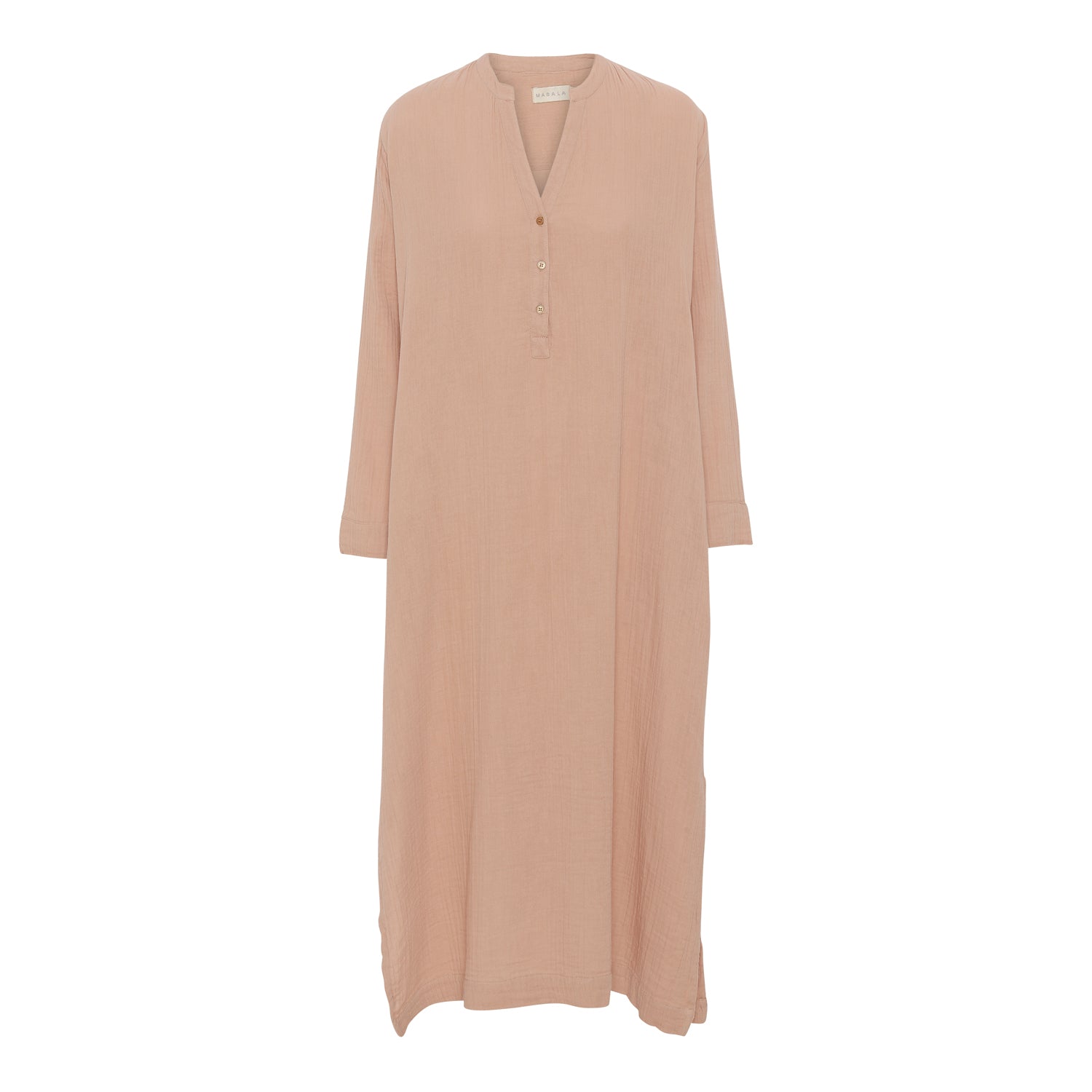 Bella shirt dress cotton double gauze organic