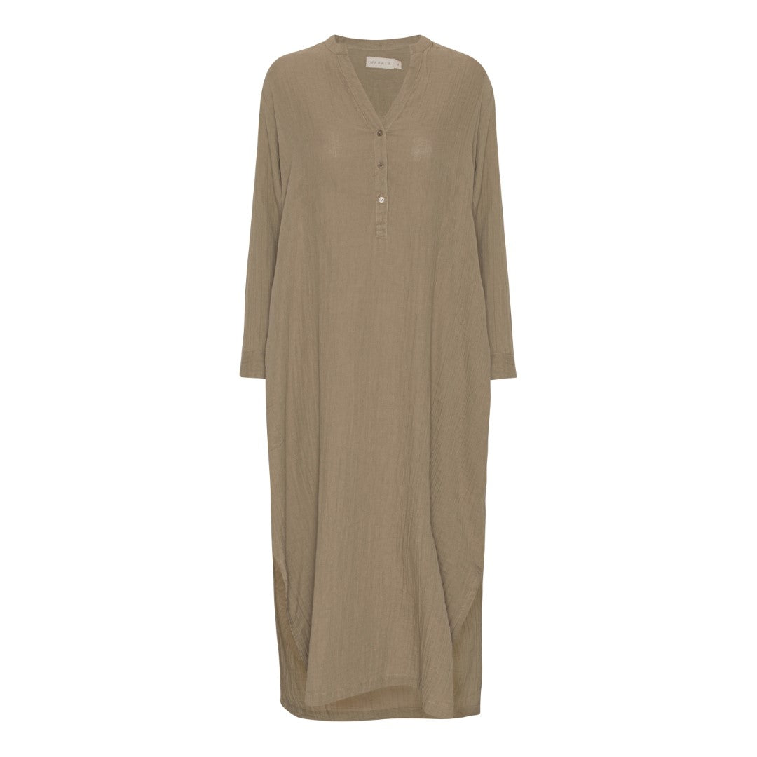 Bella shirt dress cotton double gauze organic