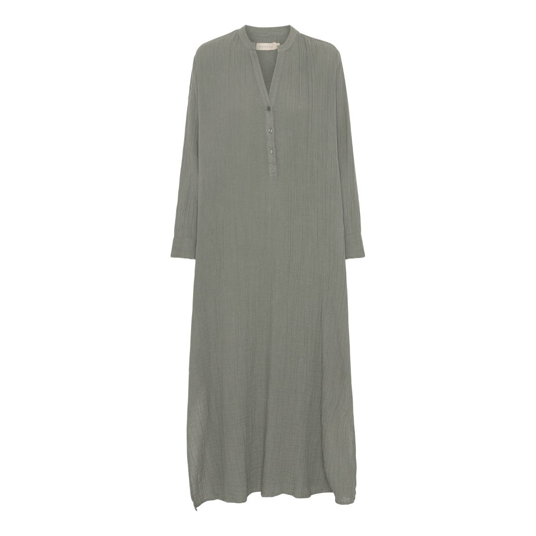 Bella shirt dress cotton double gauze organic