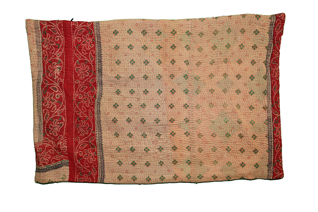 Sari Vintage Kantha Kissen 40*60 cm