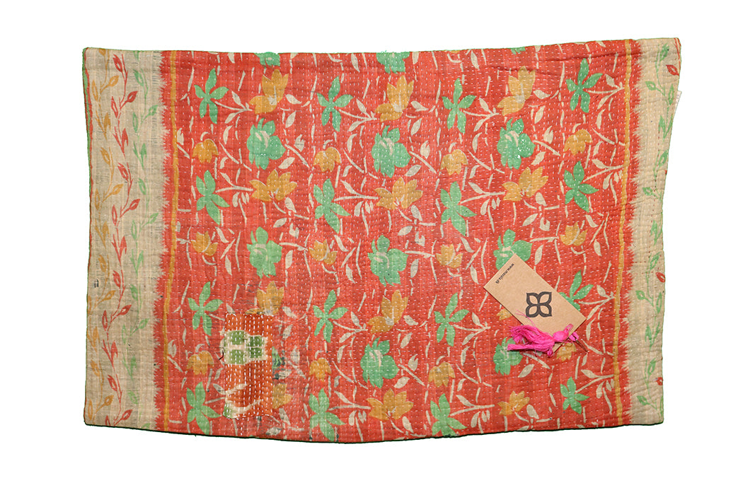 Sari Vintage Kantha Kissen 40*60 cm