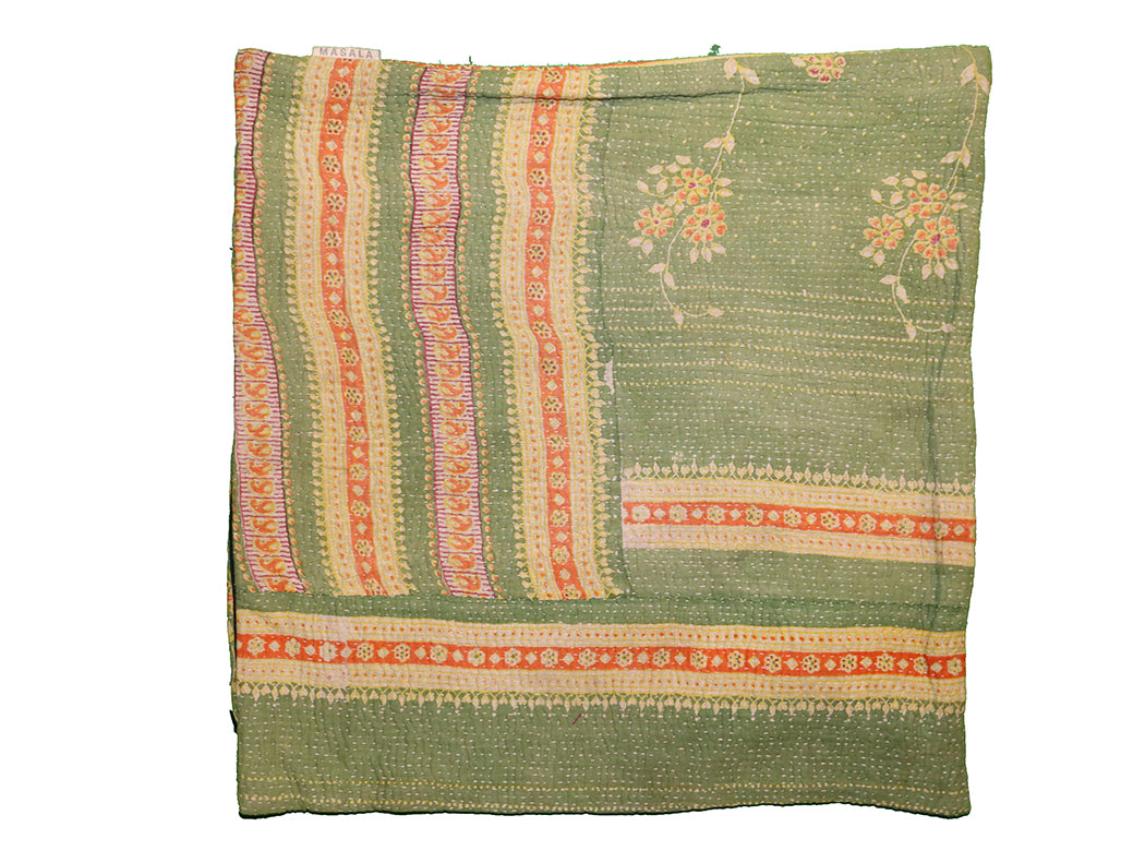 Sari vintage kantha cushion 45*45 cm