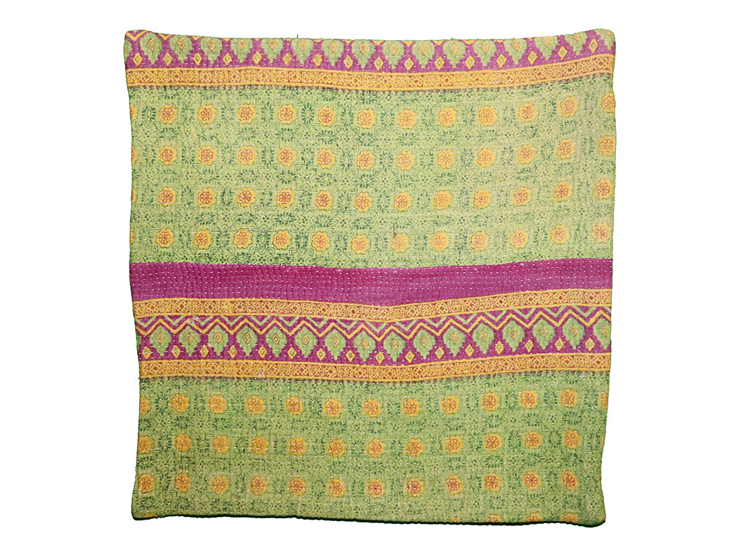 Sari vintage kantha cushion 45*45 cm