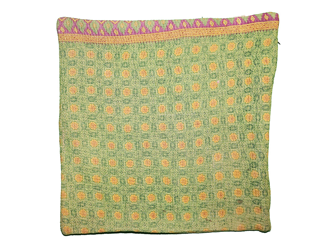 Sari vintage kantha cushion 45*45 cm