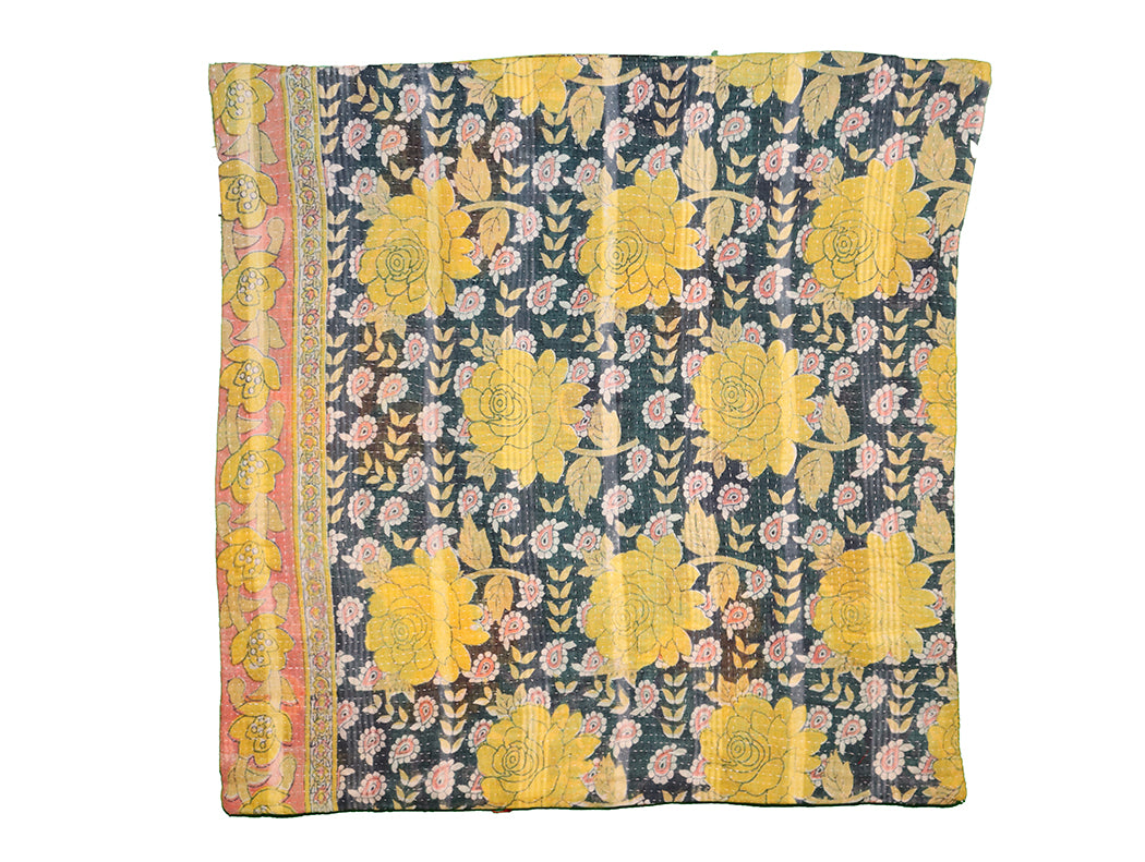 Sari vintage kantha pude 45*45 cm