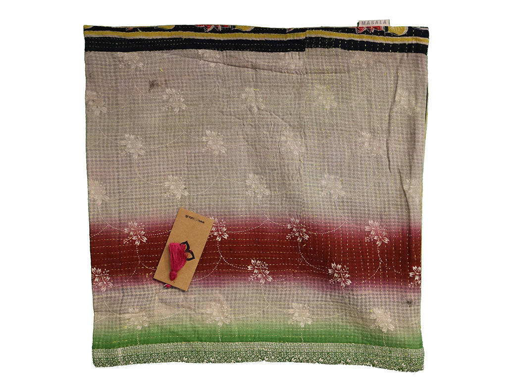 Sari vintage kantha pude 45*45 cm