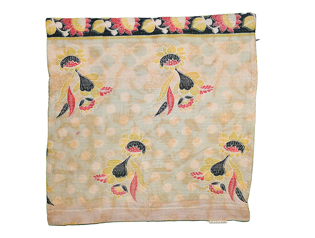 Sari vintage kantha pude 45*45 cm