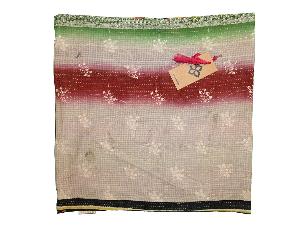 Sari vintage kantha pude 45*45 cm