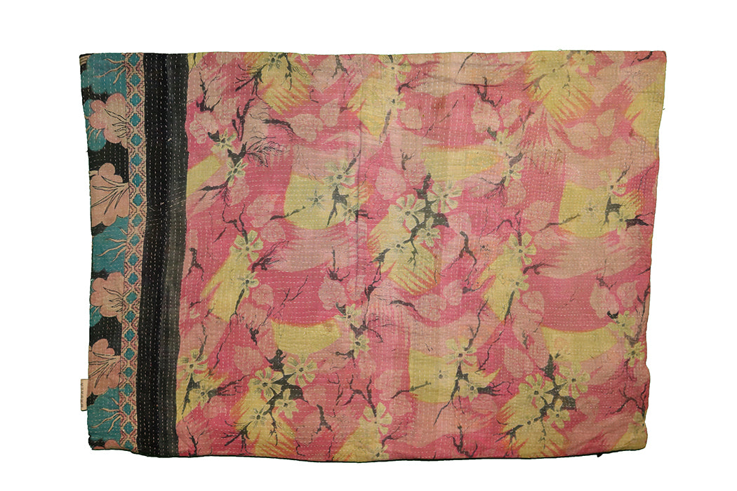 Sari Vintage Kantha Kissen 50*70 cm