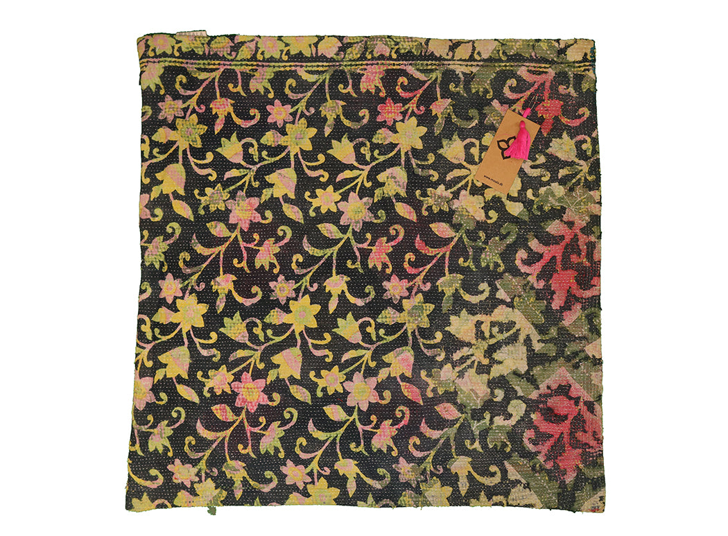 Sari Vintage Kantha Kissen 60*60 cm