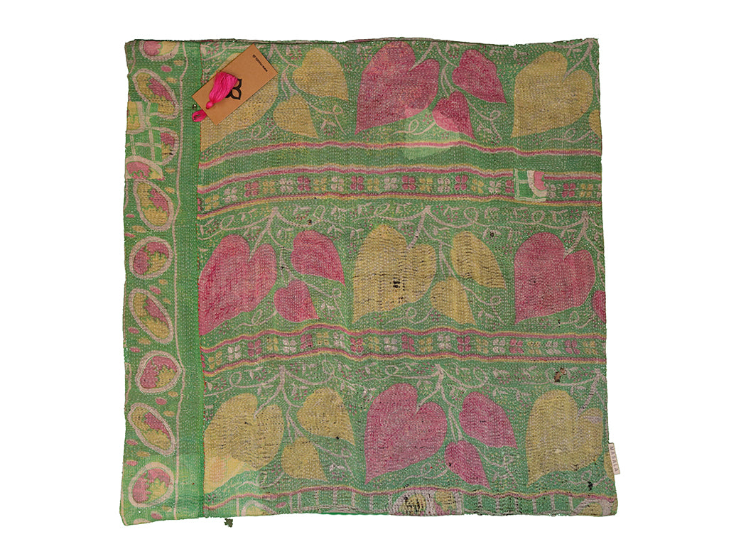 Sari Vintage Kantha Kissen 60*60 cm