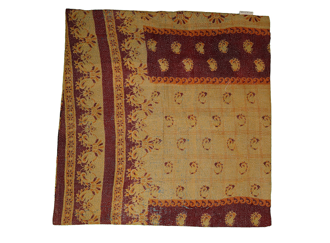 Sari Vintage Kantha Kissen 60*60 cm