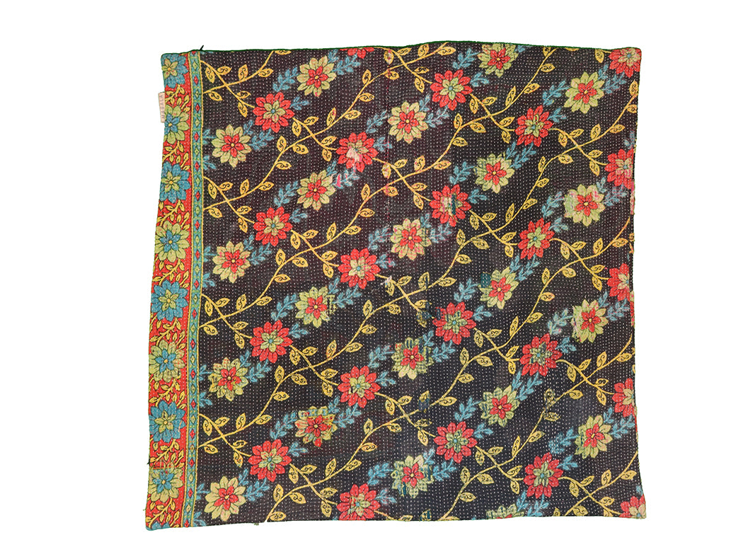 Sari Vintage Kantha Kissen 60*60 cm