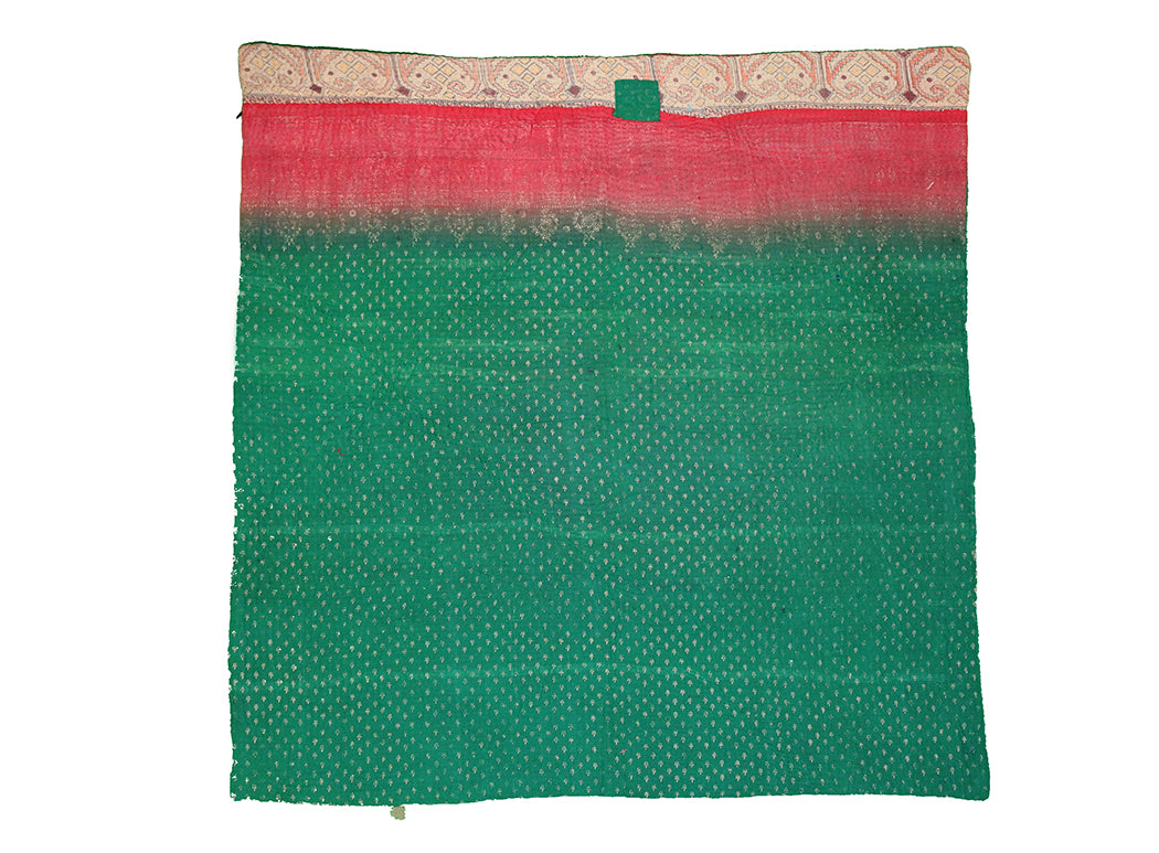Sari Vintage Kantha Kissen 60*60 cm