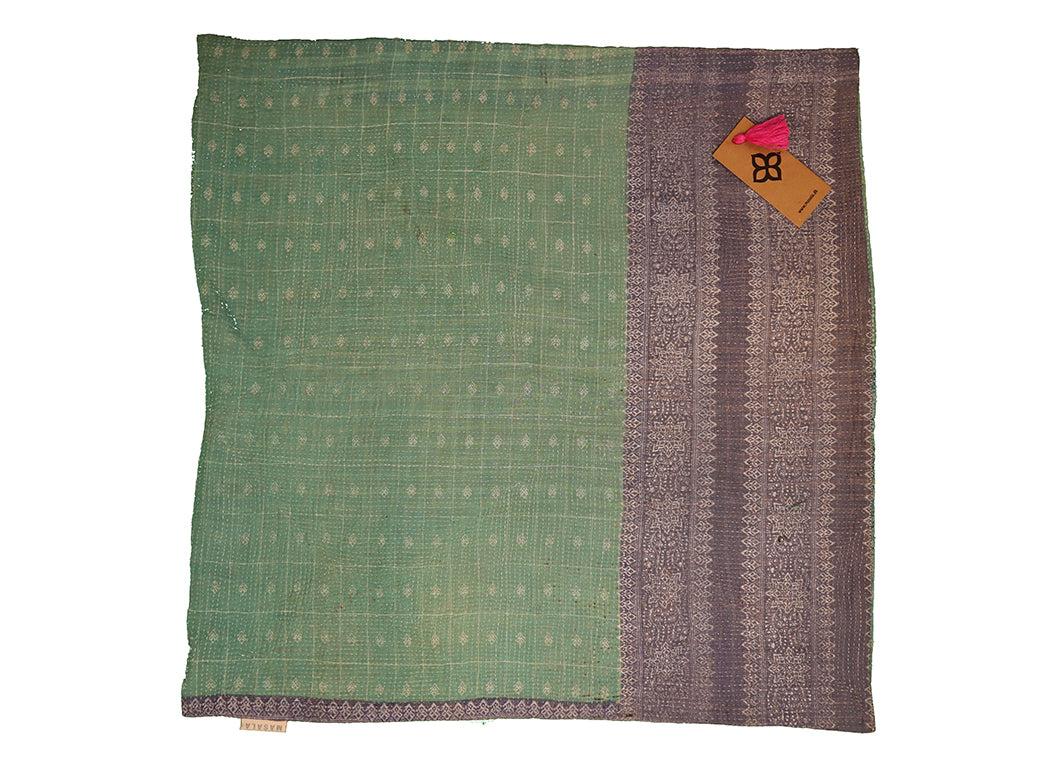 Sari Vintage Kantha Kissen 60*60 cm