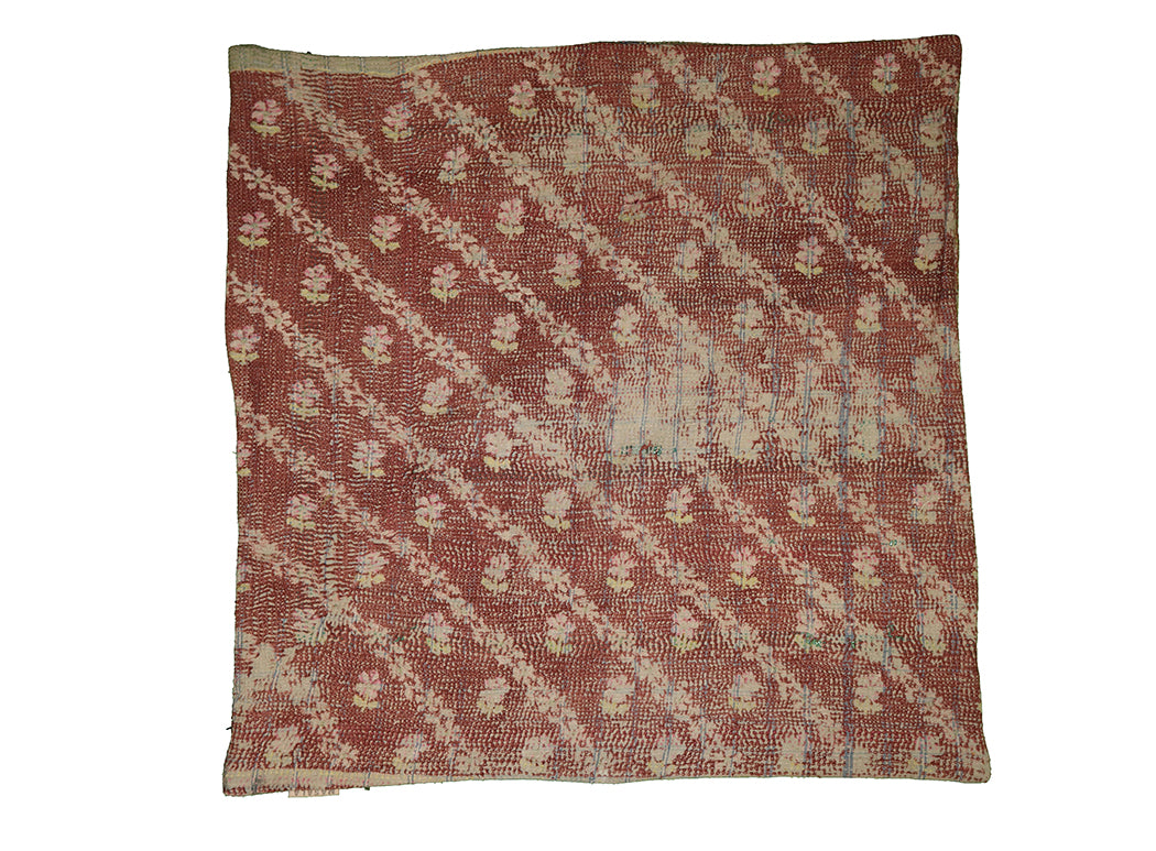 Sari Vintage Kantha Kissen 60*60 cm