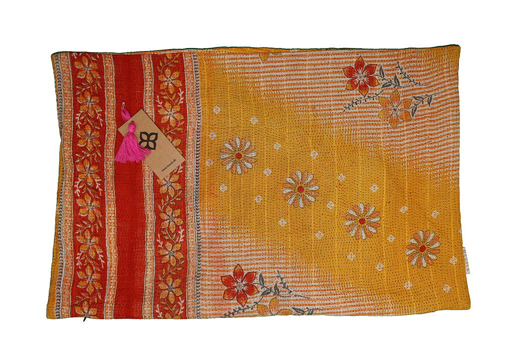 Sari Vintage Kantha Kissen 40*60 cm