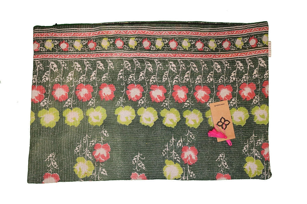 Sari Vintage Kantha Kissen 40*60 cm