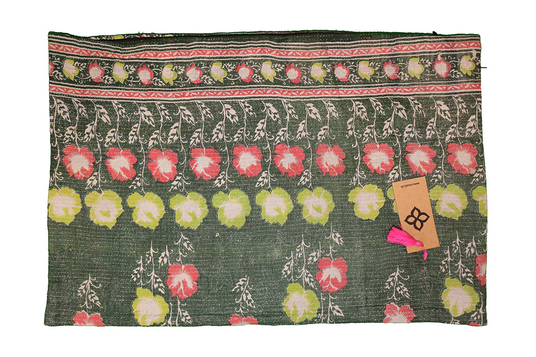 Sari Vintage Kantha Kissen 40*60 cm