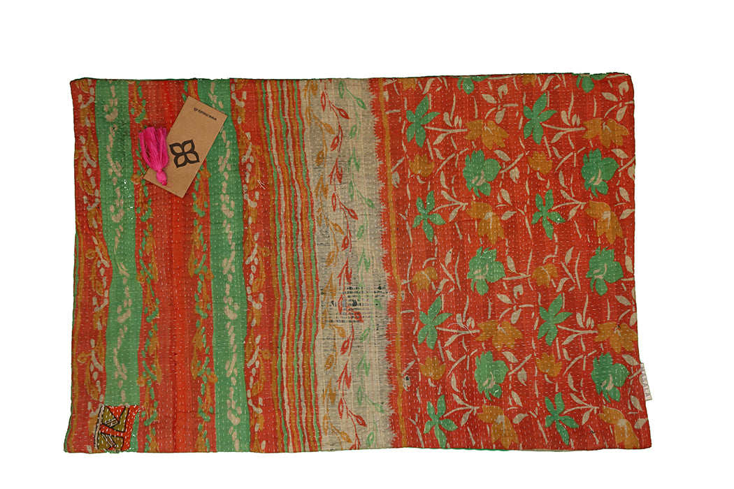 Sari Vintage Kantha Kissen 40*60 cm