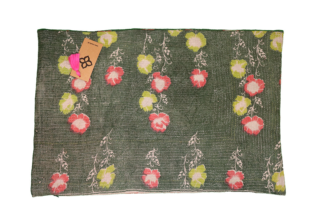 Sari Vintage Kantha Kissen 40*60 cm