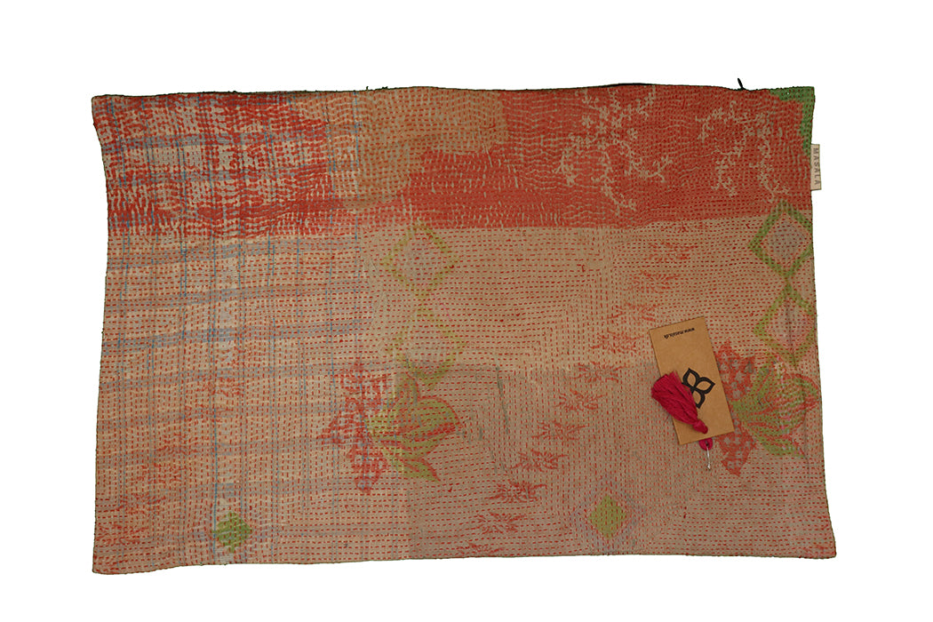 Sari Vintage Kantha Kissen 40*60 cm