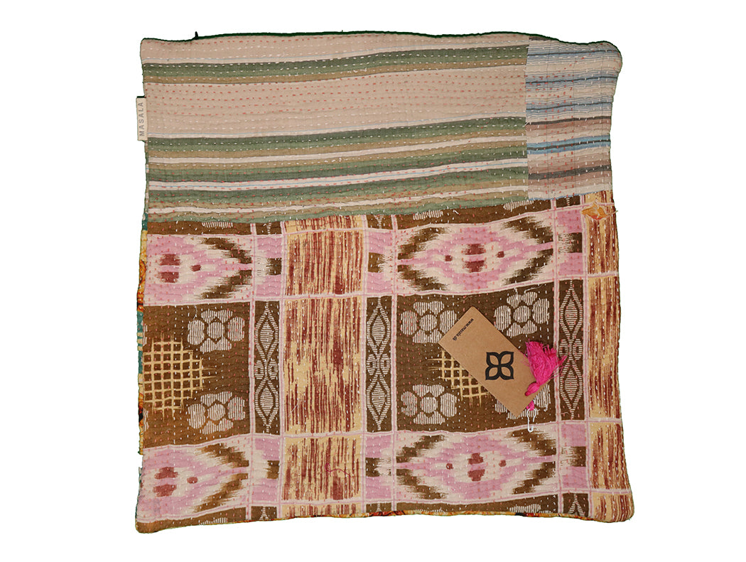 Sari vintage kantha pude 45*45 cm