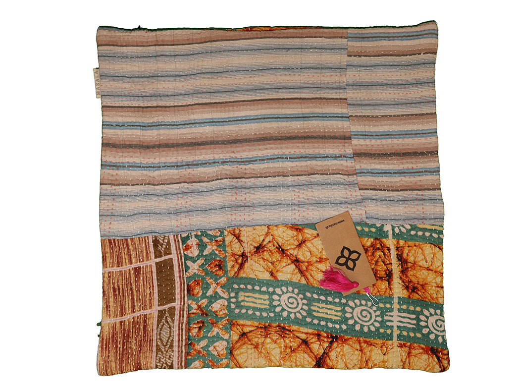 Sari vintage kantha pude 45*45 cm