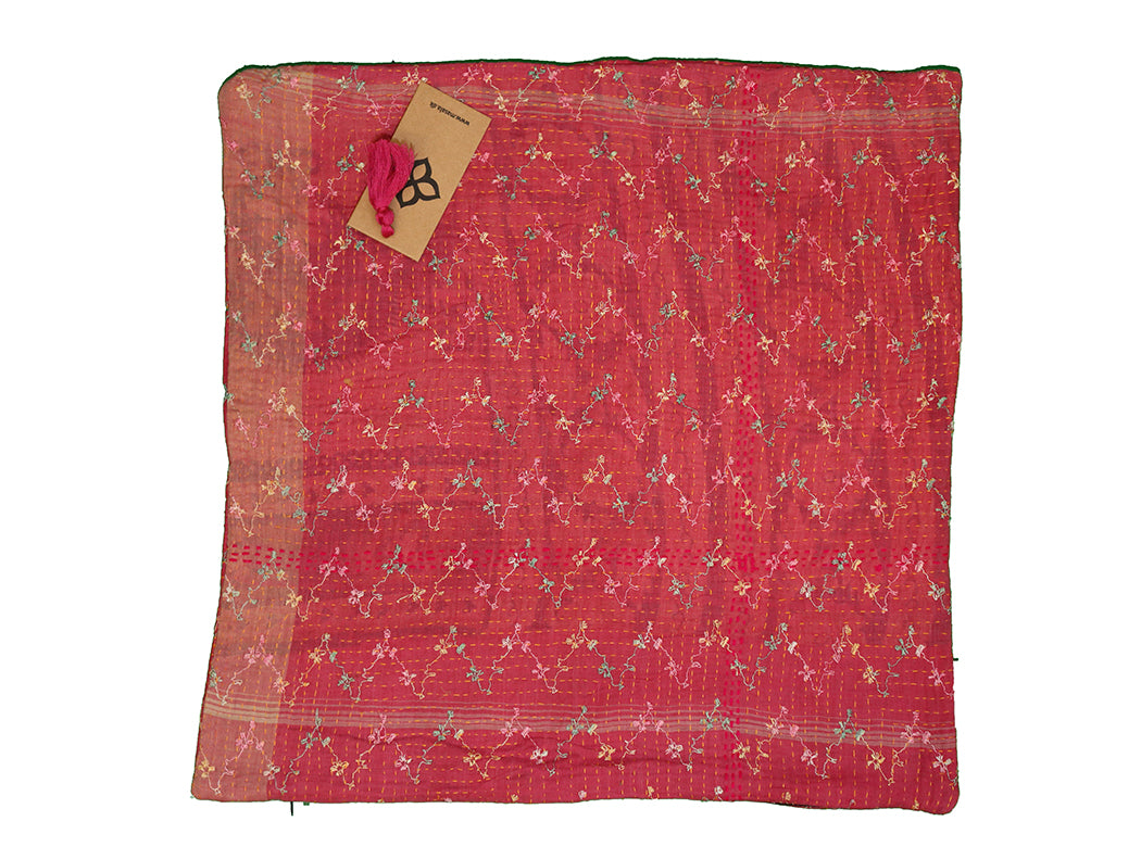 Sari vintage kantha pude 45*45 cm