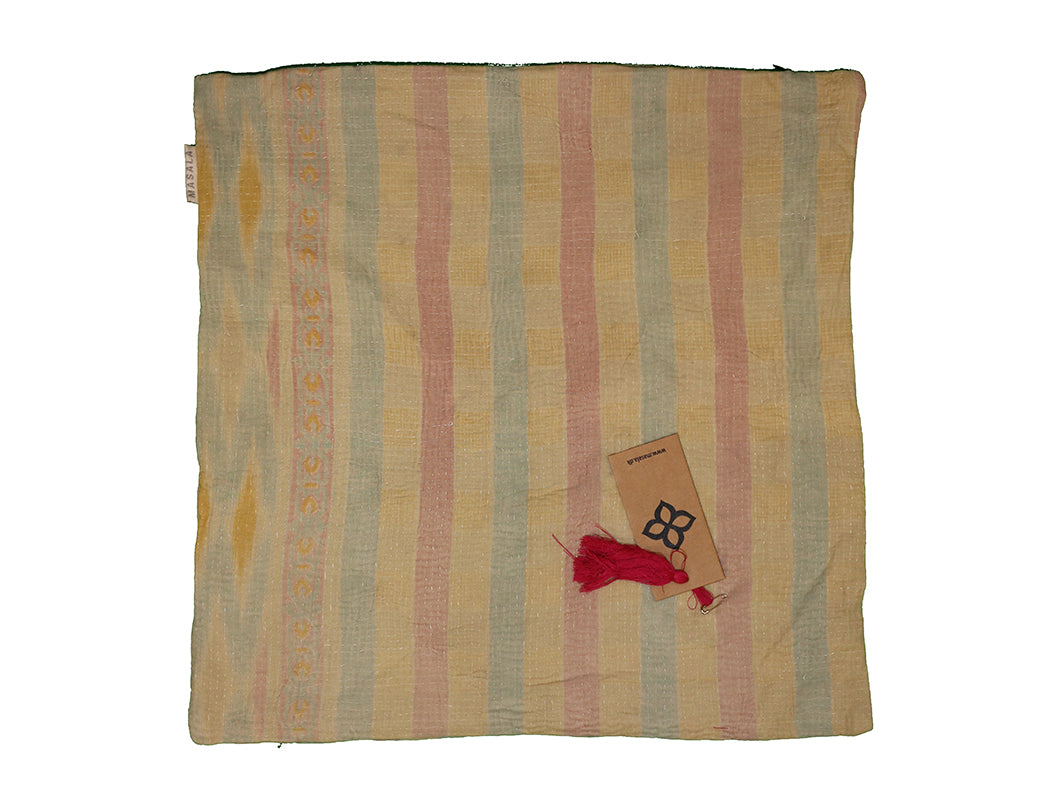 Sari vintage kantha pude 45*45 cm