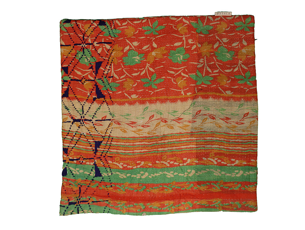 Sari vintage kantha pude 45*45 cm
