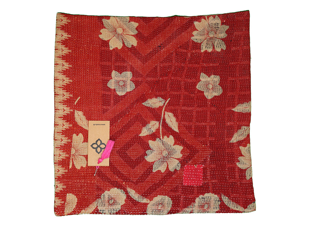 Sari vintage kantha pude 45*45 cm